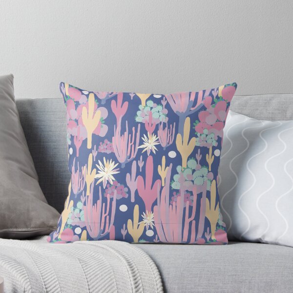 Item preview, Desert Flora - Indigo Pink designed and sold by KBurnsArt.
