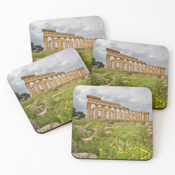 Item preview, Temple E Selinunte Sicily designed and sold by PhotoArt by Joan Carroll.