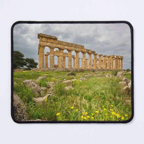 Item preview, Temple E Selinunte Sicily designed and sold by PhotoArt by Joan Carroll.