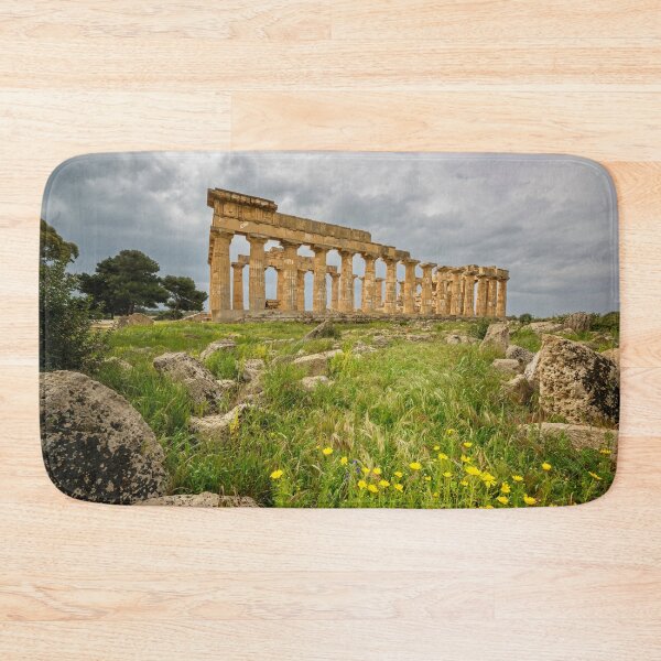 Item preview, Temple E Selinunte Sicily designed and sold by PhotoArt by Joan Carroll.