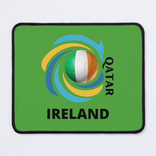 Item preview, Qatar Football soccer team Ireland designed and sold by DesignsbyMona.