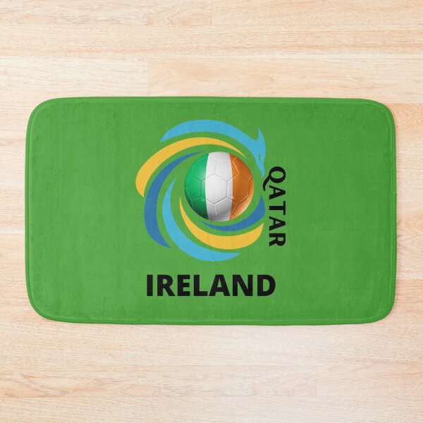 Item preview, Qatar Football soccer team Ireland  designed and sold by DesignsbyMona.