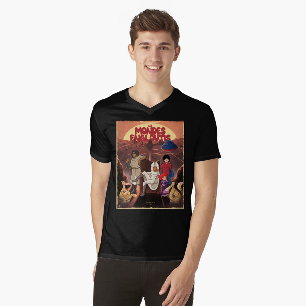 Item preview, V-Neck T-Shirt designed and sold by gengiskahn.