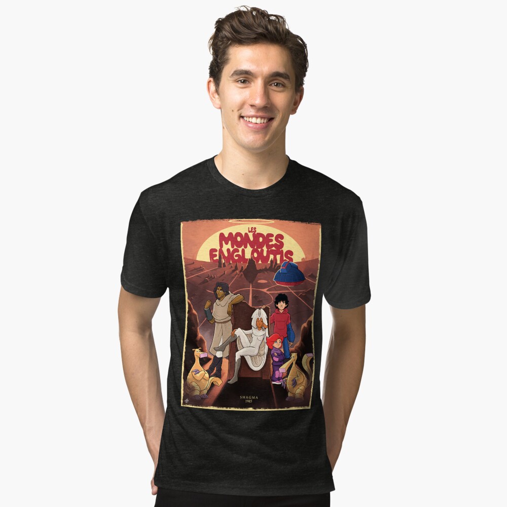 Item preview, Tri-blend T-Shirt designed and sold by gengiskahn.