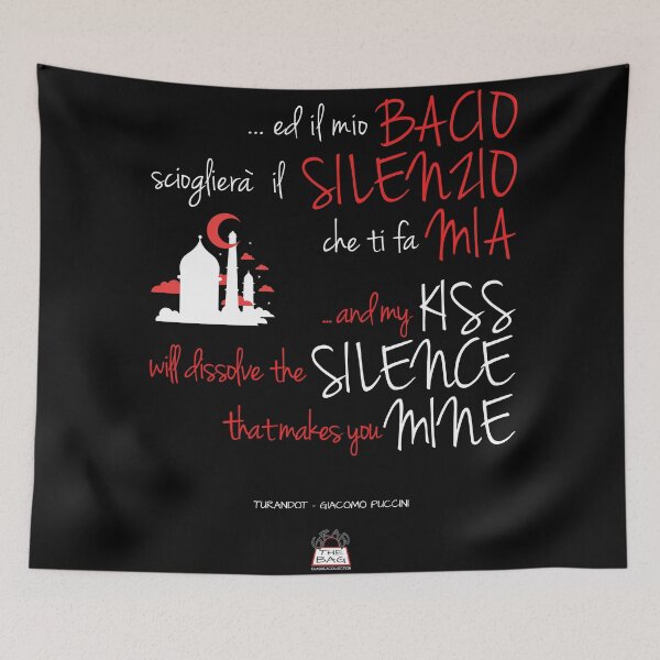 Item preview, Black Nessun Dorma designed and sold by grabthebag.
