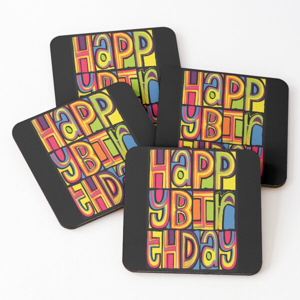 Item preview, Happy Mondays Happy Birthday Design designed and sold by Rodney's Marketplace.