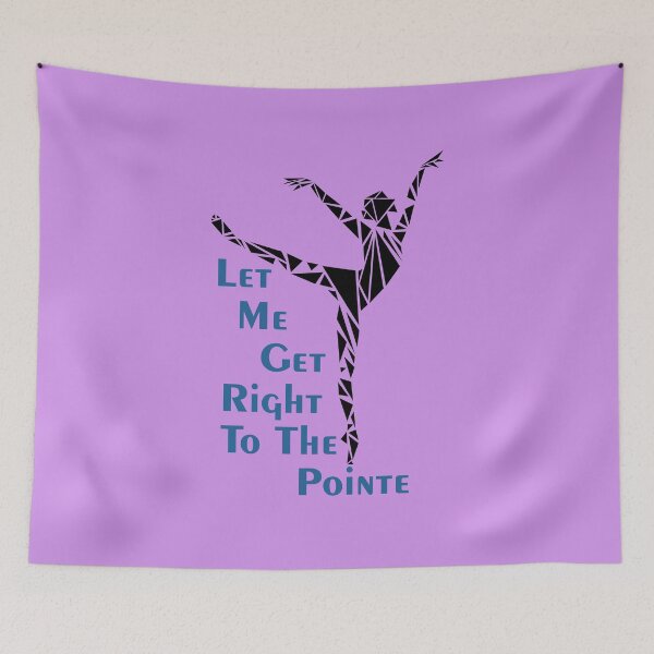Item preview, Ballet Dancer Dancing To The Pointe designed and sold by KingdomArt101.