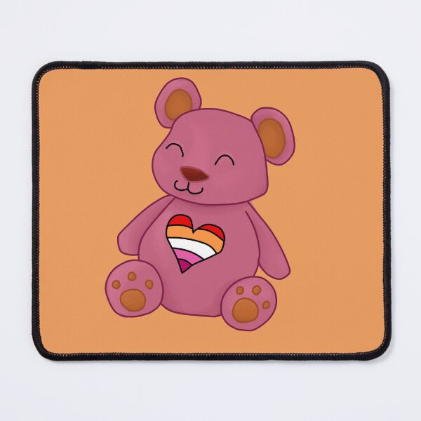 Item preview, Lesbian Pride Bear designed and sold by luckyboyart.