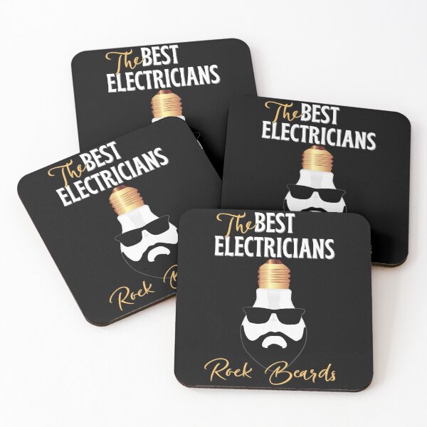 Item preview, The Best Electricians Rock Beards designed and sold by norules.