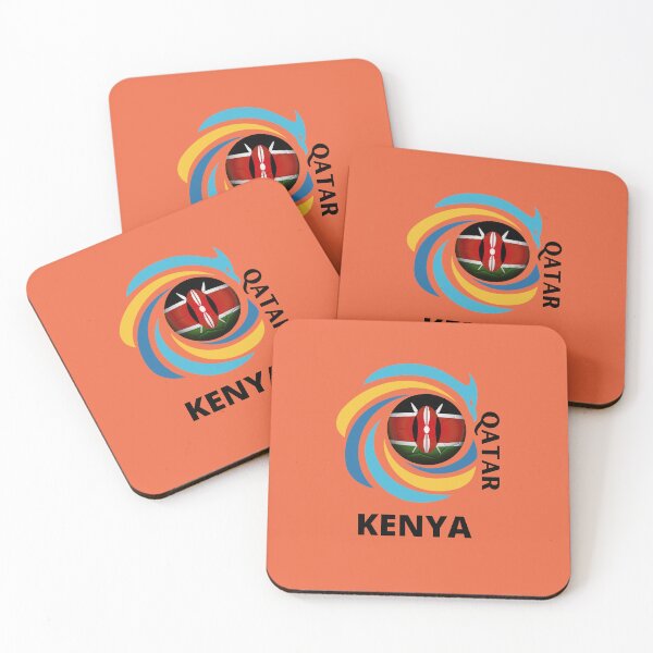 Item preview, Qatar Football soccer team Kenya  designed and sold by DesignsbyMona.