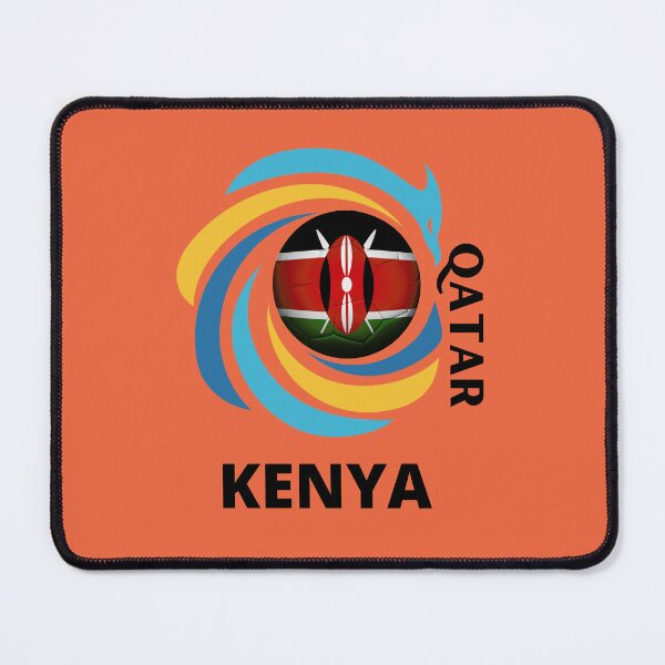 Item preview, Qatar Football soccer team Kenya designed and sold by DesignsbyMona.