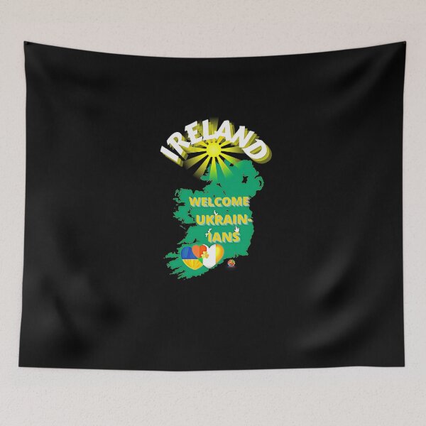 Item preview, Ireland Welcomes Ukrainians designed and sold by OliDesigns.
