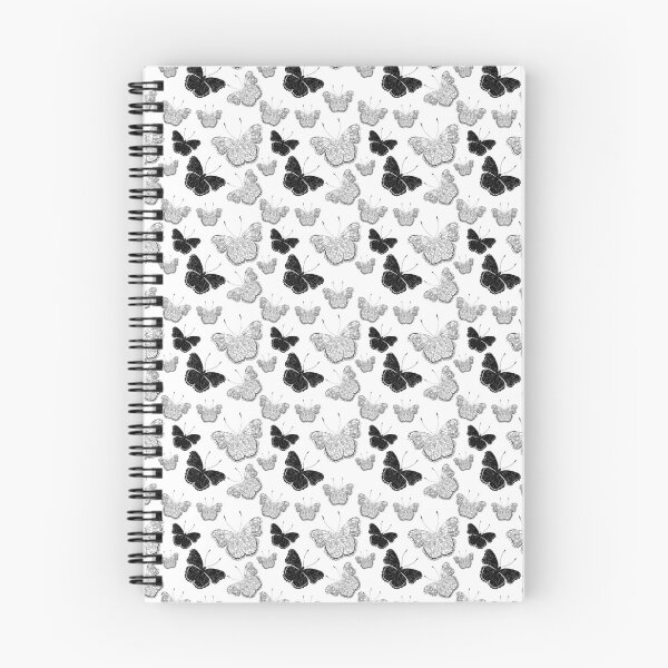 Item preview, black and white butterflies designed and sold by Kosinskaya.