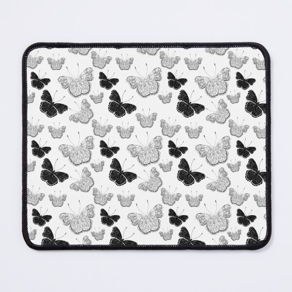 Item preview, black and white butterflies designed and sold by Kosinskaya.