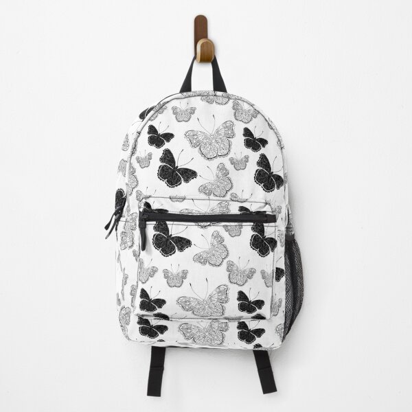 Item preview, black and white butterflies designed and sold by Kosinskaya.