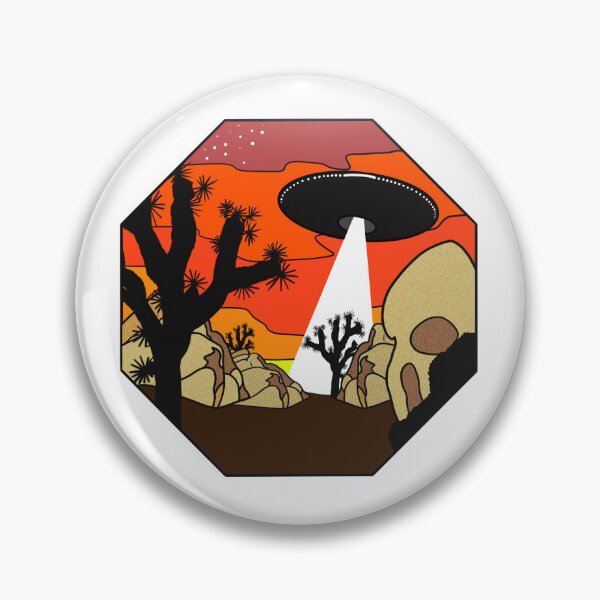 Item preview, Joshua Tree UFO designed and sold by nerdpins.