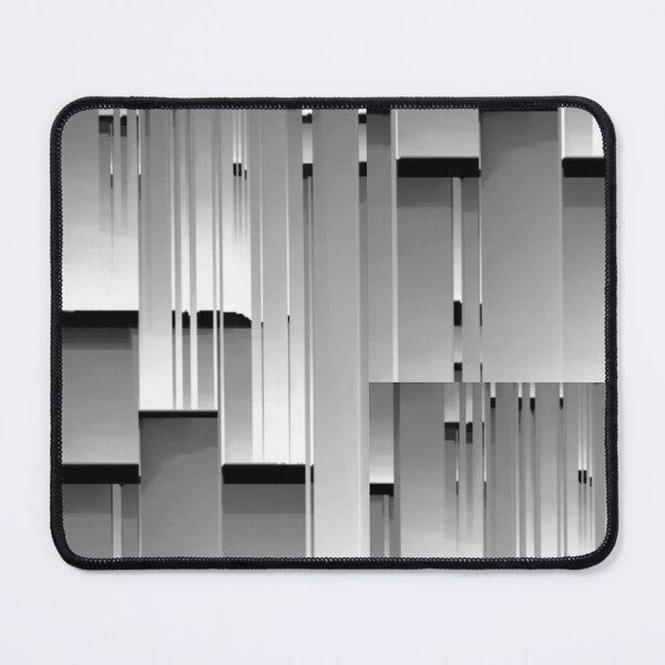 Item preview, Abstract Glitch Monochrome designed and sold by jennpetersen.