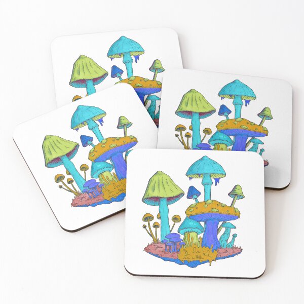 Item preview, Trippie Mushroom Forest designed and sold by Mvcias.