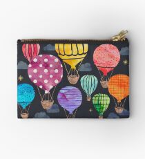 Hot Air Balloon Night Studio Pouch