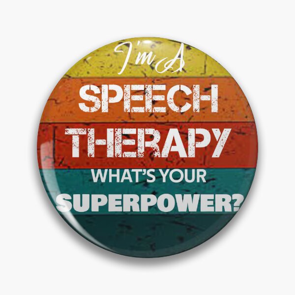 Item preview, i'm a speech therapy what's your superpower Vintage Retro Gifts designed and sold by rachidhaz.