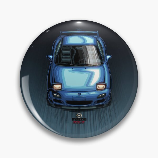 Item preview, Mazda RX-7 Blue designed and sold by Racing Art Store.