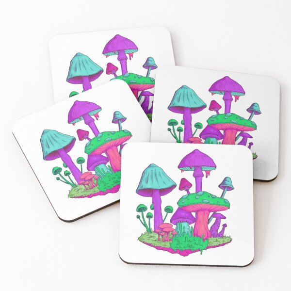 Item preview, Colorful Mushroom Forest designed and sold by Mvcias.