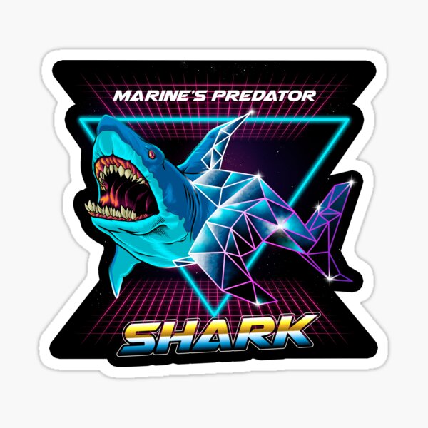 Shark - marine's predator Sticker