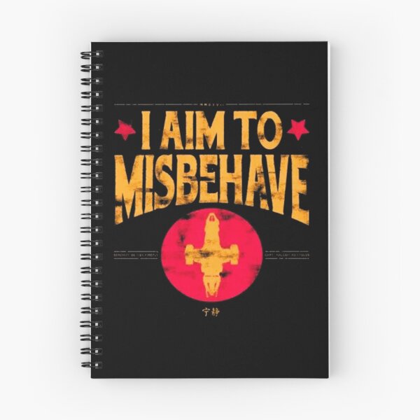 Item preview, I Aim to Misbehave designed and sold by shopZUKA-0.