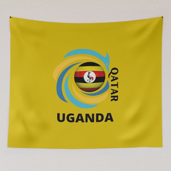 Item preview, Qatar Football soccer team Uganda designed and sold by DesignsbyMona.