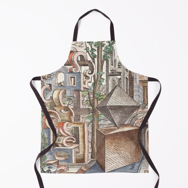 Item preview, Geometria et Perspectiva Pl 01 Fine Art print , Lorenz Stoer ,Geometric Landscape Architecture designed and sold by TeeARTHY.