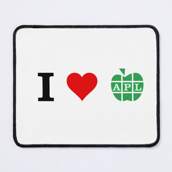 Item preview, I ♥ APL - light background designed and sold by APL Stuff.