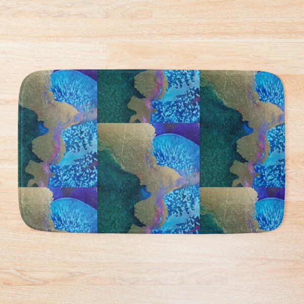Item preview, Shadow Gold Abstract Resin Art designed and sold by Paulele.