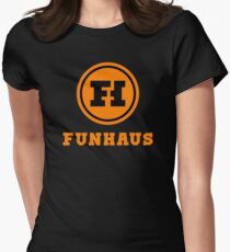 funhaus logo Women's Fitted T-Shirt