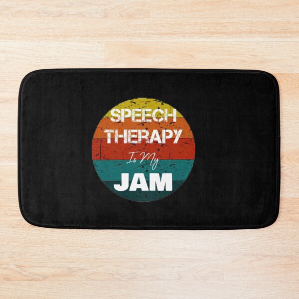 Item preview, Speech Therapy Is My Jam Vintage Retro Lover Funny Gifts  designed and sold by rachidhaz.