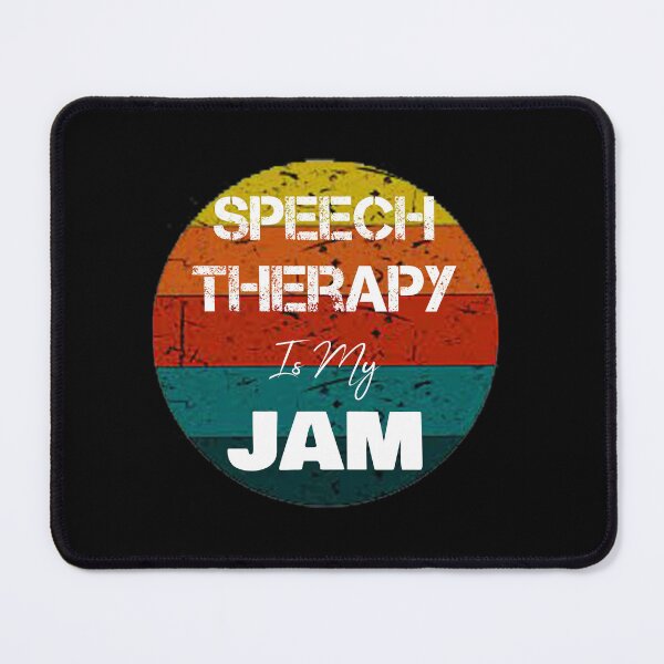 Item preview, Speech Therapy Is My Jam Vintage Retro Lover Funny Gifts  designed and sold by rachidhaz.