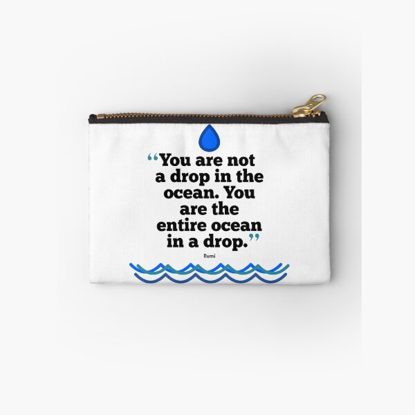 Item preview, You Are Not A Drop In The Ocean... Life Quote by Rumi - True Words of Wisdom designed and sold by Soaring Eagle.