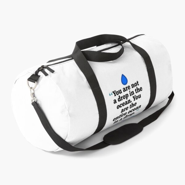 Item preview, You Are Not A Drop In The Ocean... Life Quote by Rumi - True Words of Wisdom designed and sold by Soaring Eagle.
