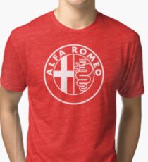 Alfa Romeo (white) Tri-blend T-Shirt