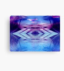 Blue Reflection Canvas Print