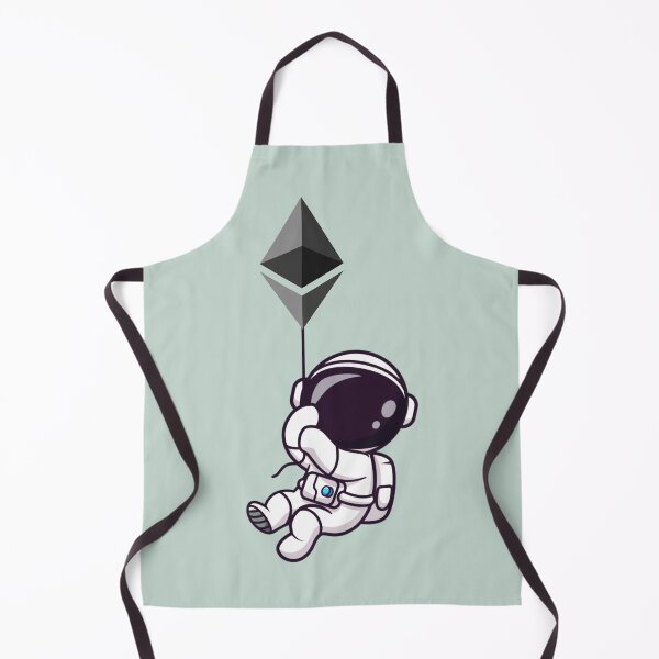 Item preview, ETH astronaut to the moon designed and sold by Crypmetal.