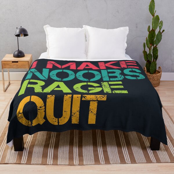 Item preview, I Make Noobs Rage Quit. Funny gaming. designed and sold by SweetLog.