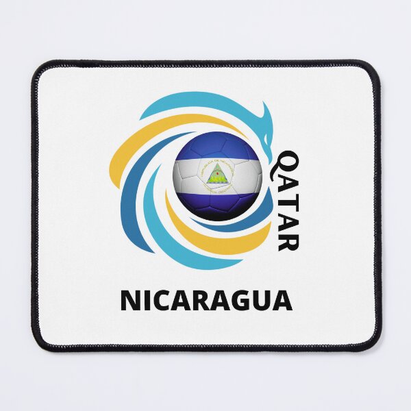 Item preview, Qatar Football soccer team Nicaragua designed and sold by DesignsbyMona.