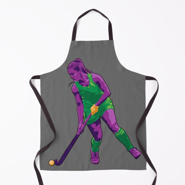 Item preview, Field Hockey Player (Green & Purple) designed and sold by Zia Frazier.