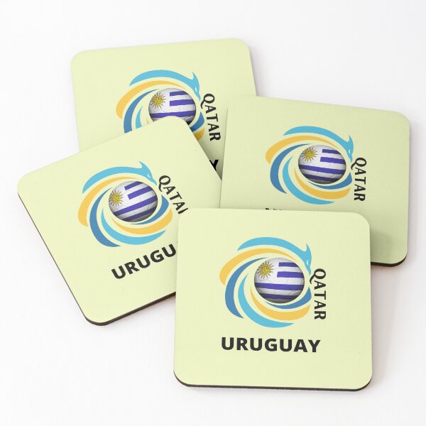 Item preview, Qatar Football soccer team Uruguay  designed and sold by DesignsbyMona.