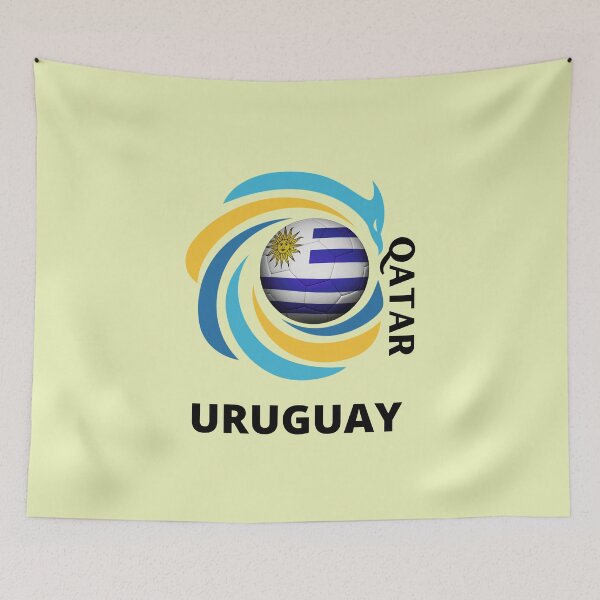 Item preview, Qatar Football soccer team Uruguay  designed and sold by DesignsbyMona.
