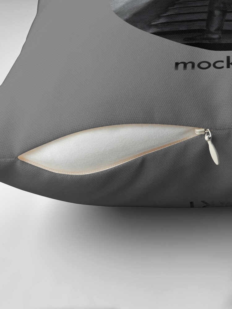 Thumbnail 2 of 4, Pillow, mockART - Black Coat designed and sold by mockART.