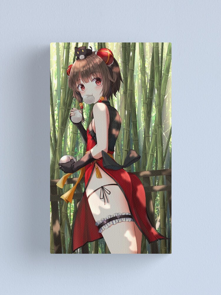 Megumin Butt Thicc Ass Thighs Konosuba Sexy Lewd Hentai Ecchi Anime Girl 11 Canvas Print For 2344