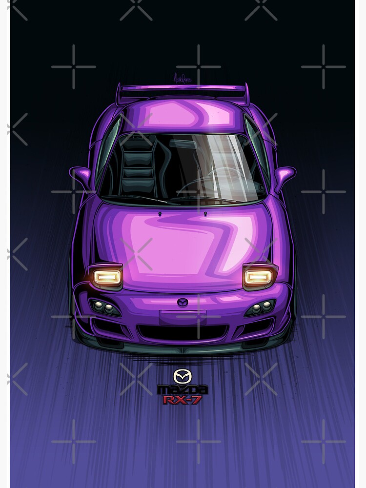 Mazda RX-7 Midnight Purple