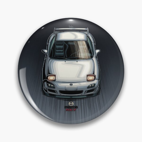 Item preview, Mazda RX-7 White designed and sold by Racing Art Store.