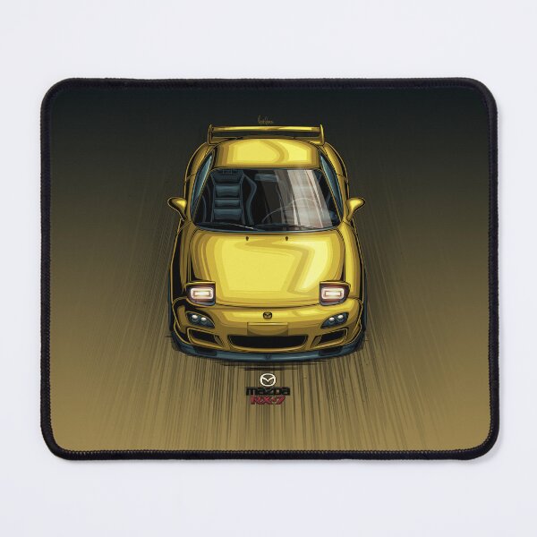 Item preview, Mazda RX-7 Yellow designed and sold by Racing Art Store.